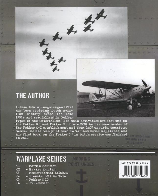 Achterkant van Fokker C.X