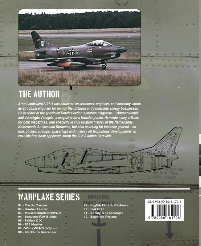 Achterkant van Fiat G.91