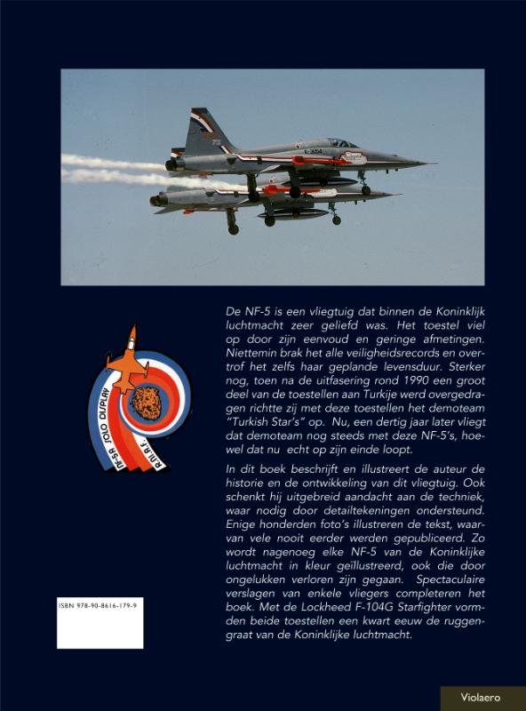 Achterkant van Northrop NF-5