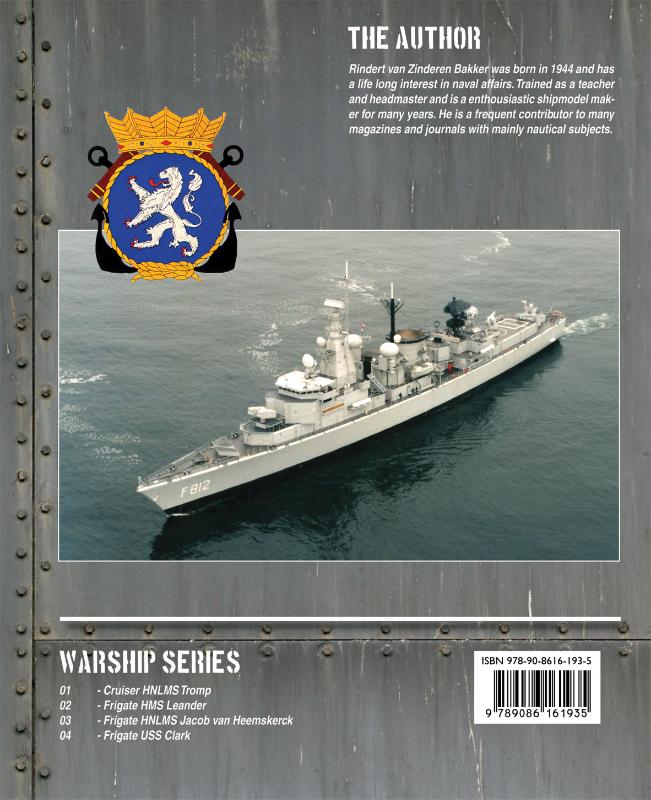 Achterkant van Frigate HNLMS Jacob van Heemskerck
