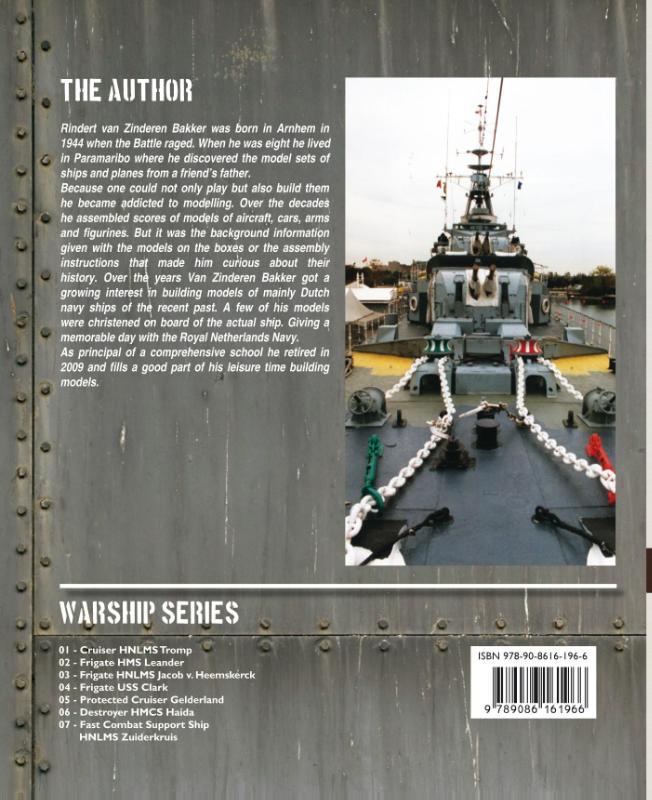 Achterkant van Destroyer HMCS Haida