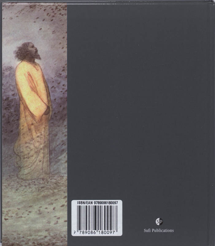 Achterkant van De bloementuin van Inayat Khan
