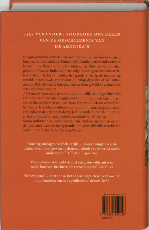 Achterkant van 1491