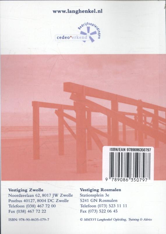 Achterkant van Praktijkpocket wet langdurige zorg
