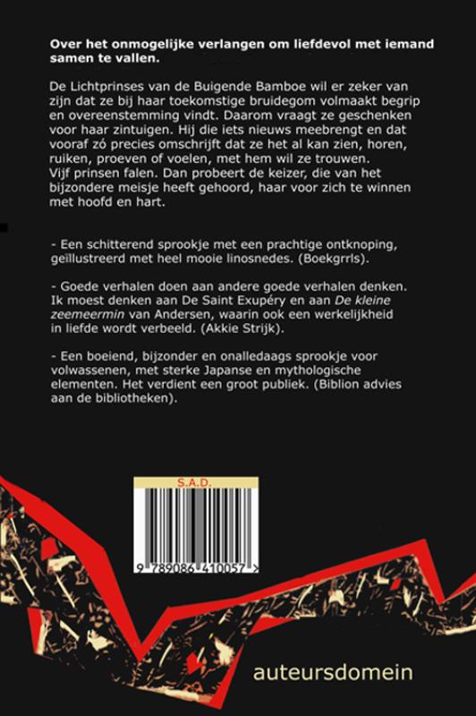 Achterkant van Het verhaal van de bamboesnijder
