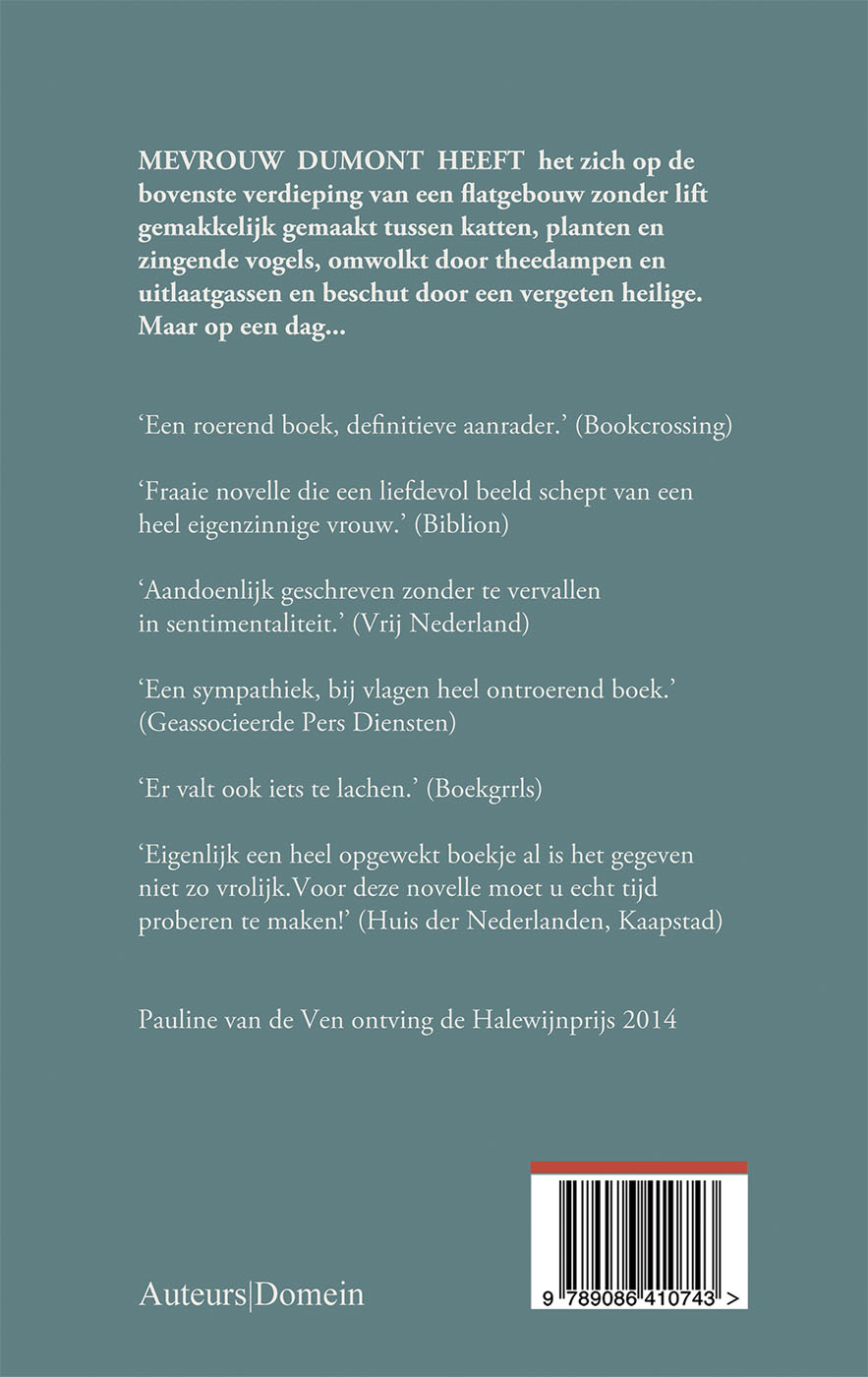 Achterkant van Vrouw in het vogelhuis