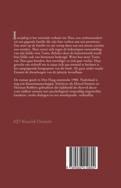 Achterkant van Inwijding