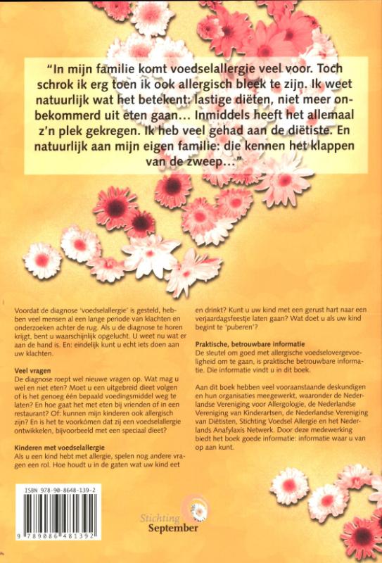 Achterkant van Voedselallergie