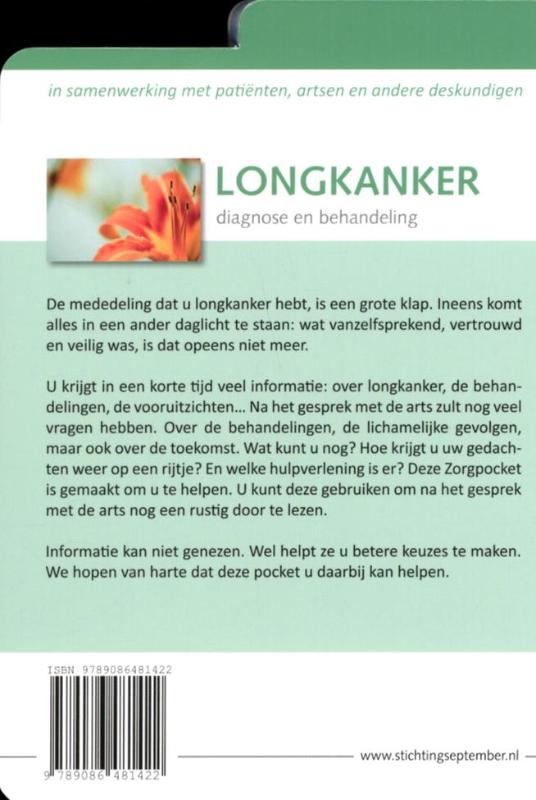 Achterkant van Longkanker