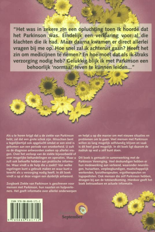 Achterkant van ziekte van Parkinson