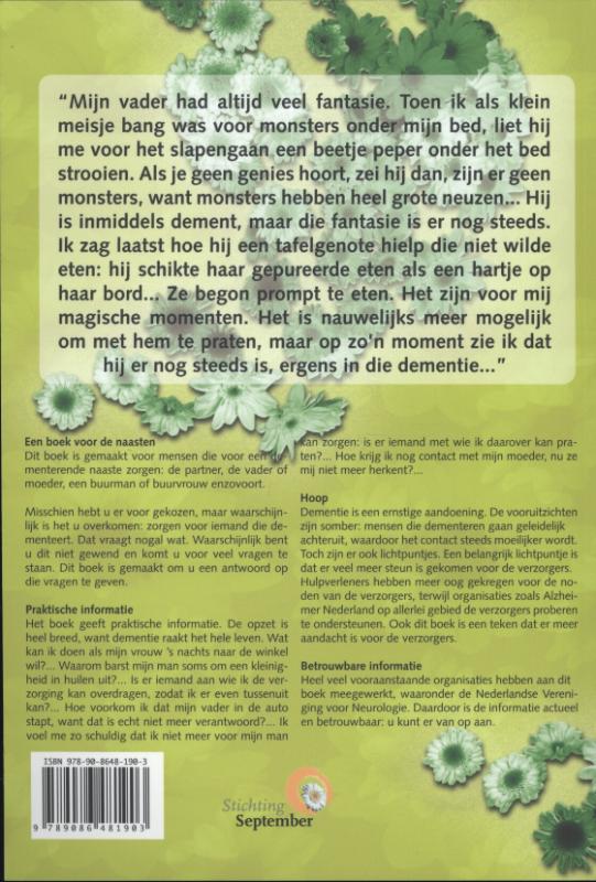 Achterkant van Dementie