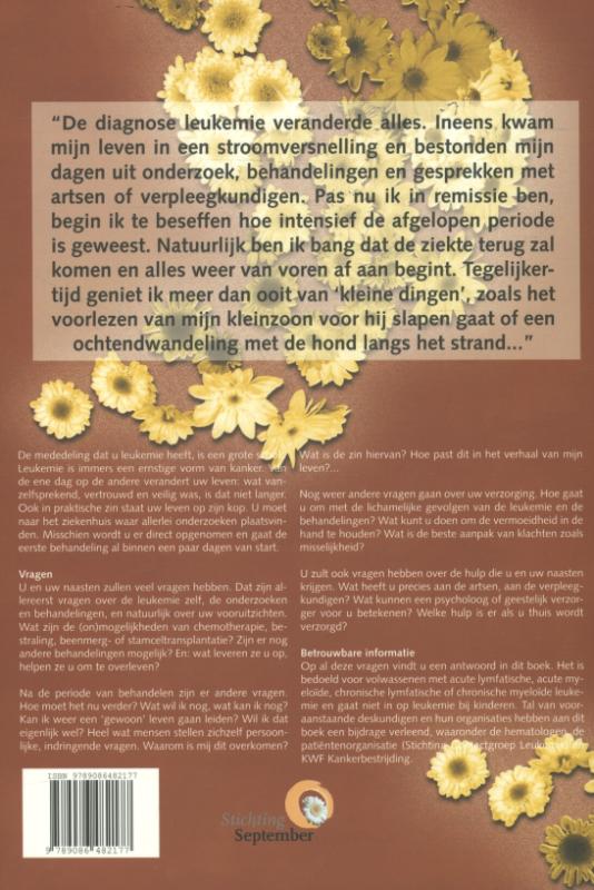 Achterkant van Leukemie