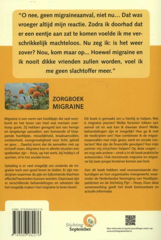 Achterkant van Migraine