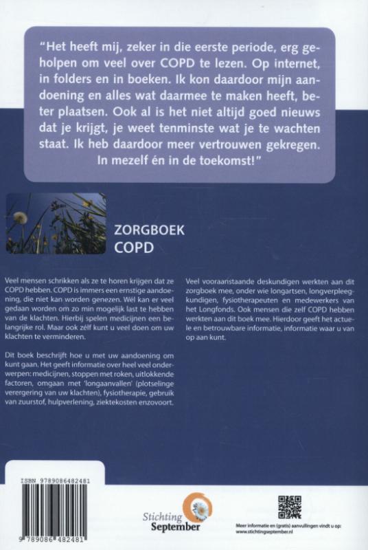 Achterkant van COPD
