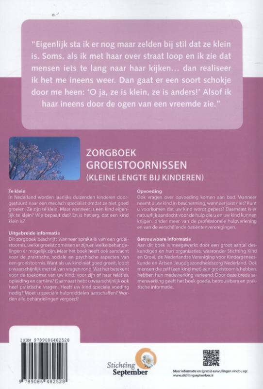 Achterkant van Groeistoornissen