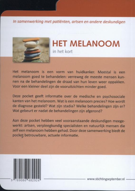 Achterkant van Wat is een melanoom?