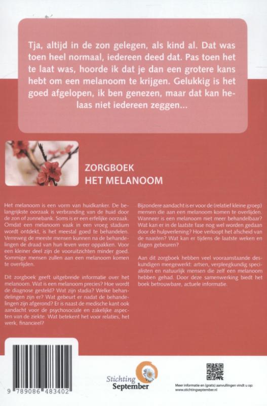 Achterkant van Het melanoom