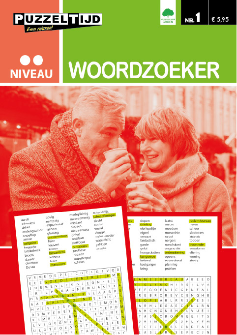 Achterkant van Woordzoeker pakket van 3 boeken met 192 pagina's
