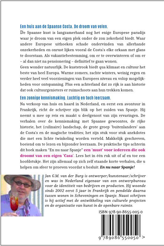 Achterkant van En nu naar Spanje