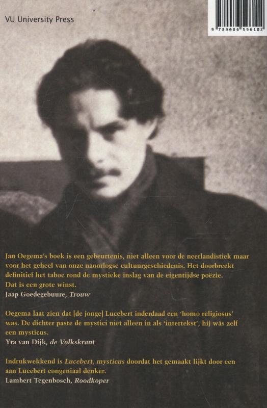 Achterkant van Lucebert, mysticus
