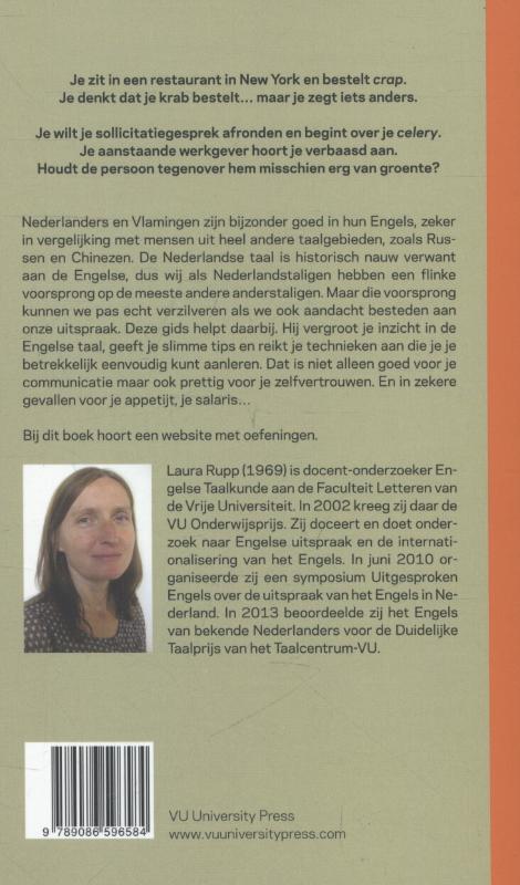 Achterkant van Uitspraakgids Engels voor professionals