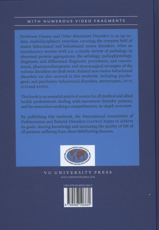 Achterkant van Parkinson disease and other movement disorders