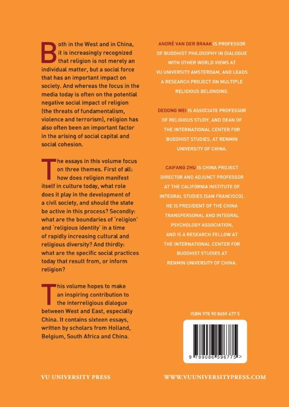 Achterkant van Religion and social cohesion