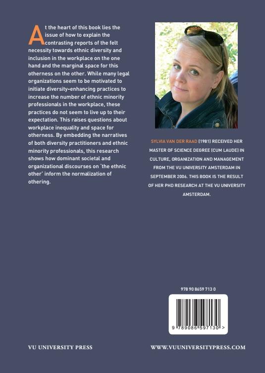 Achterkant van Othering and Inclusion of ethnic minority professionals