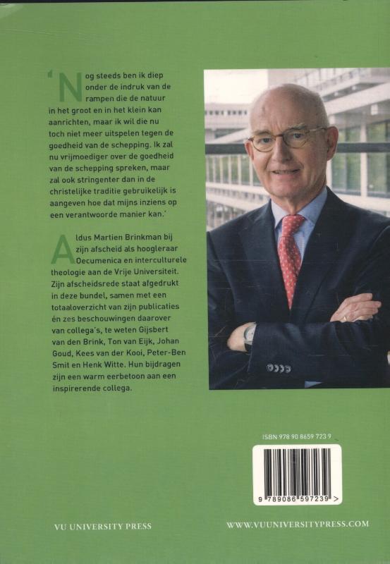Achterkant van Om het Godsgeheim
