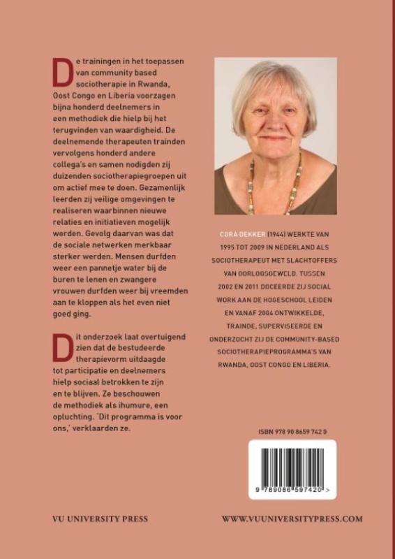 Achterkant van Terugvinden van waardigheid