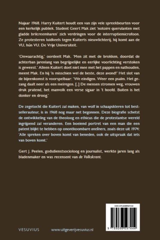 Achterkant van Spreken over boven