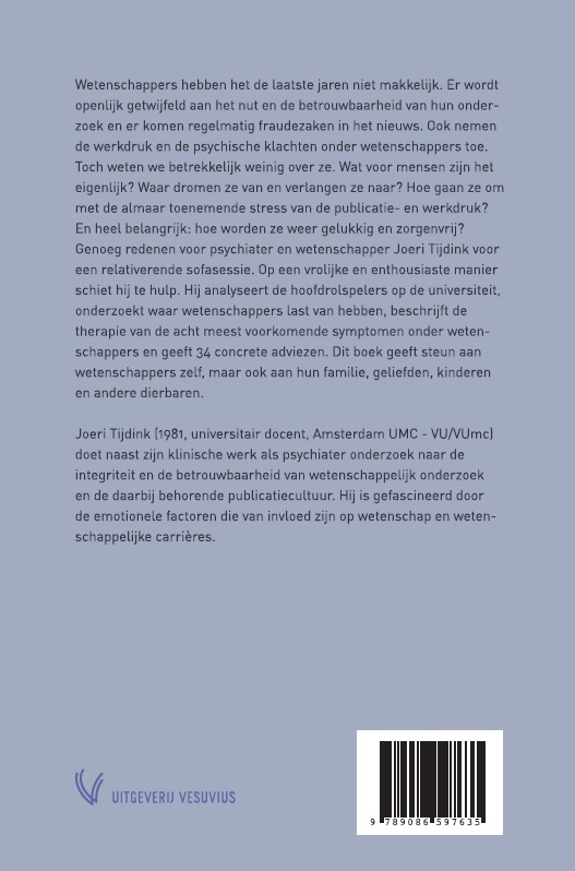 Achterkant van Wetenschappers op de sofa