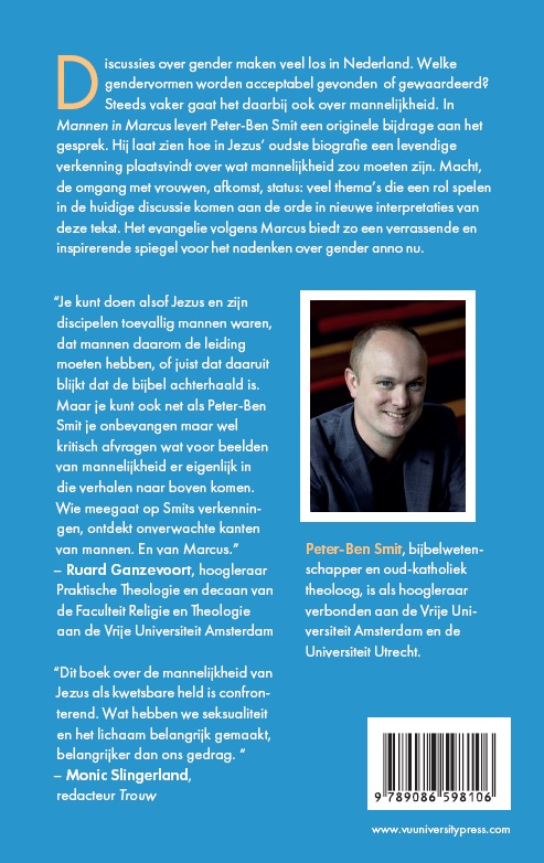 Achterkant van Mannen in Marcus