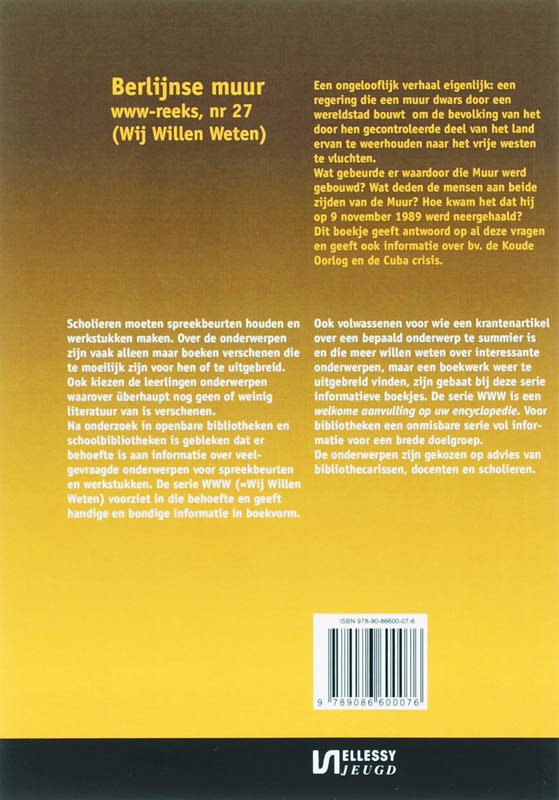 Achterkant van De Berlijnse Muur