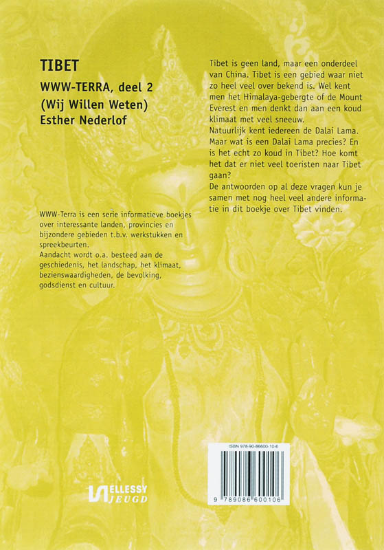 Achterkant van Tibet