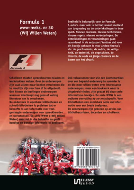 Achterkant van Formule 1