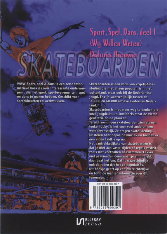 Achterkant van Skateboarden