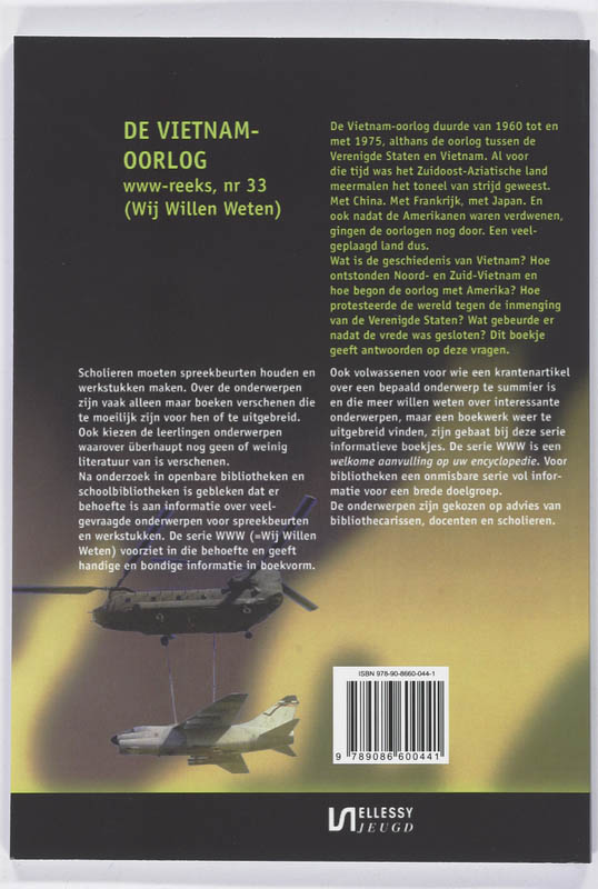 Achterkant van De Vietnam-oorlog