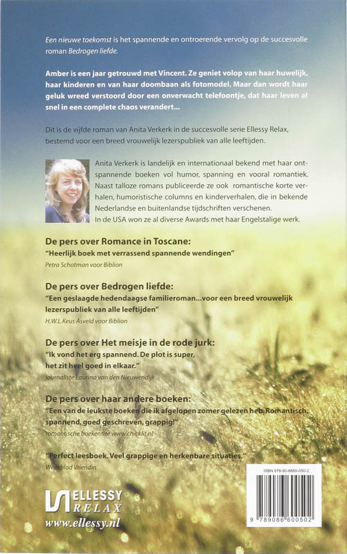 Achterkant van Een nieuwe toekomst