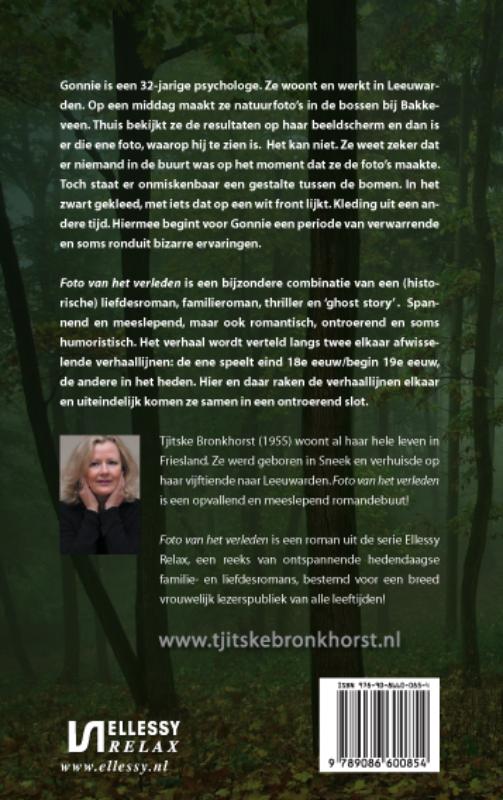 Achterkant van Foto van het verleden