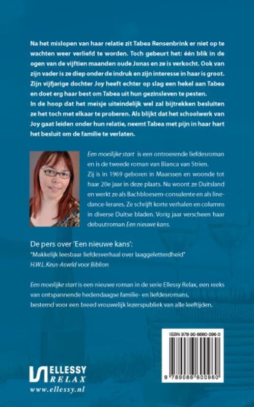 Achterkant van Een moeilijke start