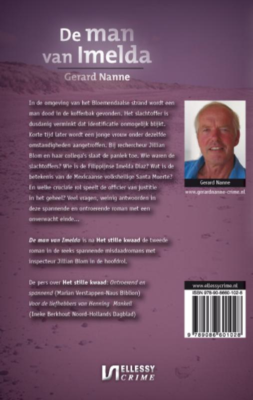 Achterkant van De man van Imelda