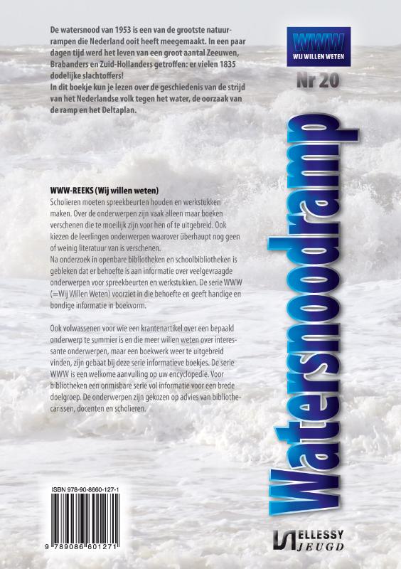 Achterkant van De watersnoodramp