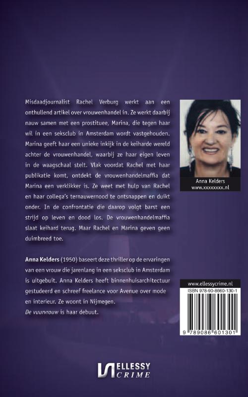Achterkant van Vuurvrouw