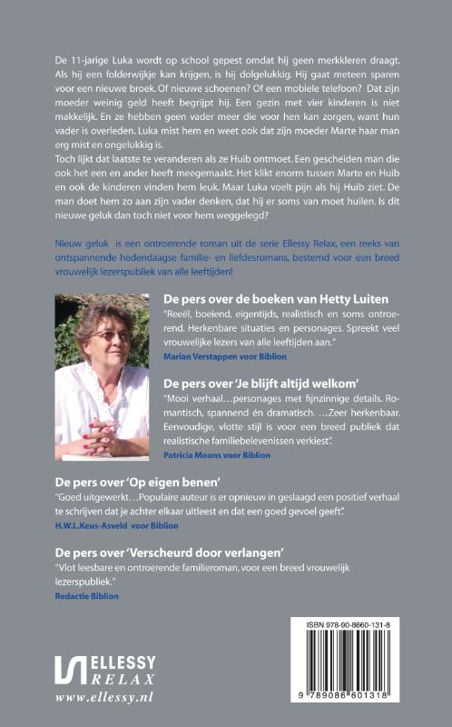 Achterkant van Nieuw geluk