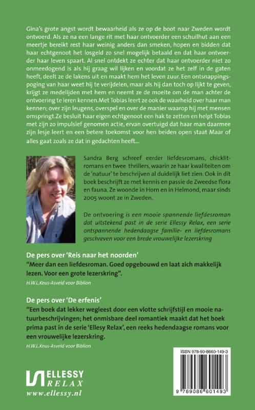 Achterkant van De ontvoering