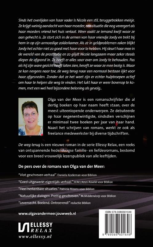 Achterkant van De weg terug