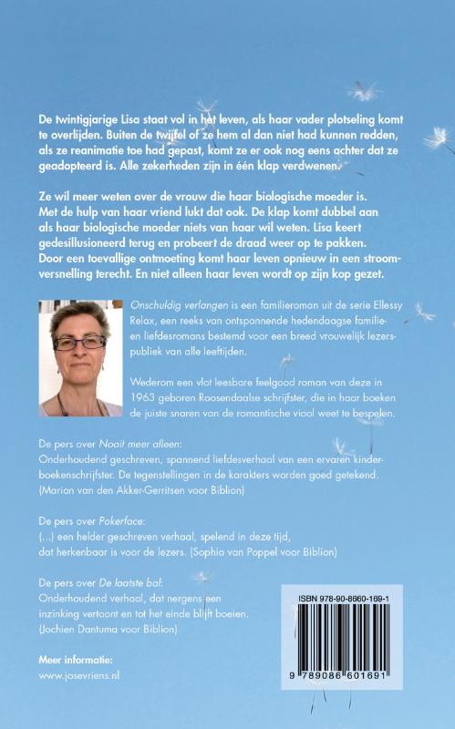 Achterkant van Onschuldig verlangen