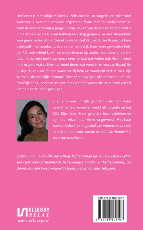 Achterkant van Vasthouden!