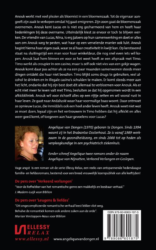 Achterkant van Vage angst